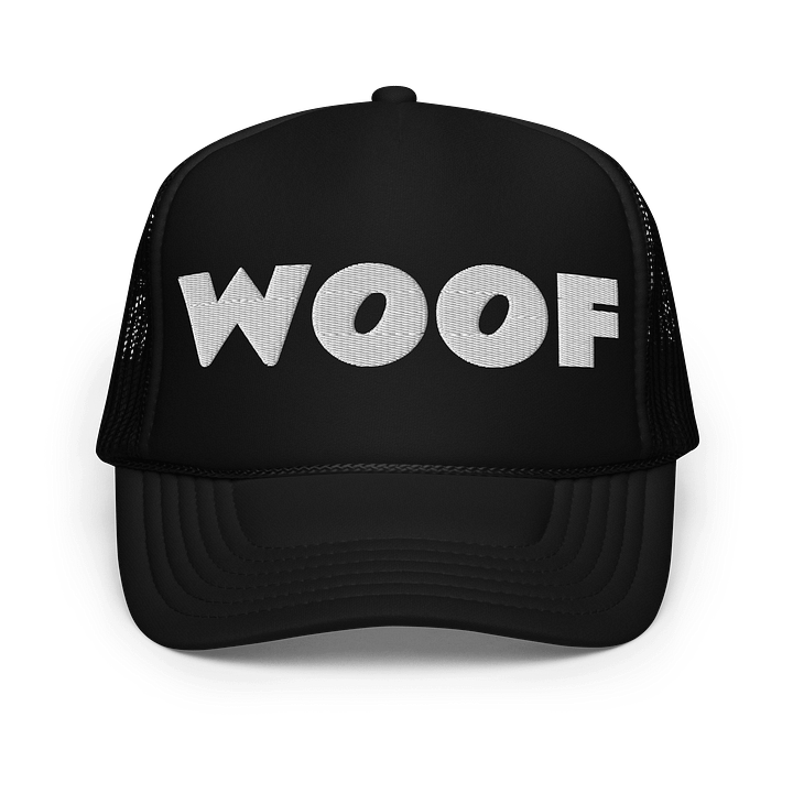 Embroidered WOOF Hat - White Thread Collection product image (1)