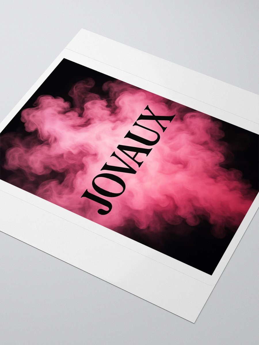 JOVAUX Smoke Signature Sticker product image (6)
