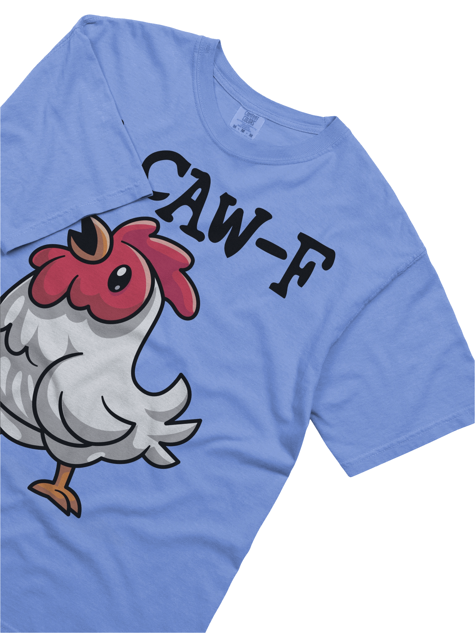 F-Caw-F Chicken Humor Tee product image (65)