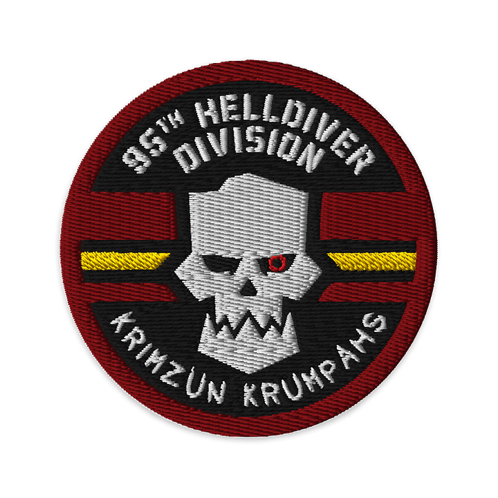 2nd Fleet - Krimzum Krumpahs Embroidered Patch product image (1)