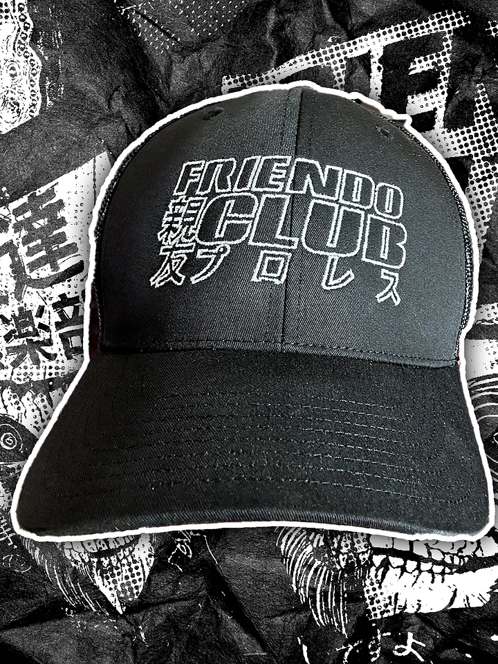 Friendo Club Friendo Spirit Hat- Black/Black product image (2)