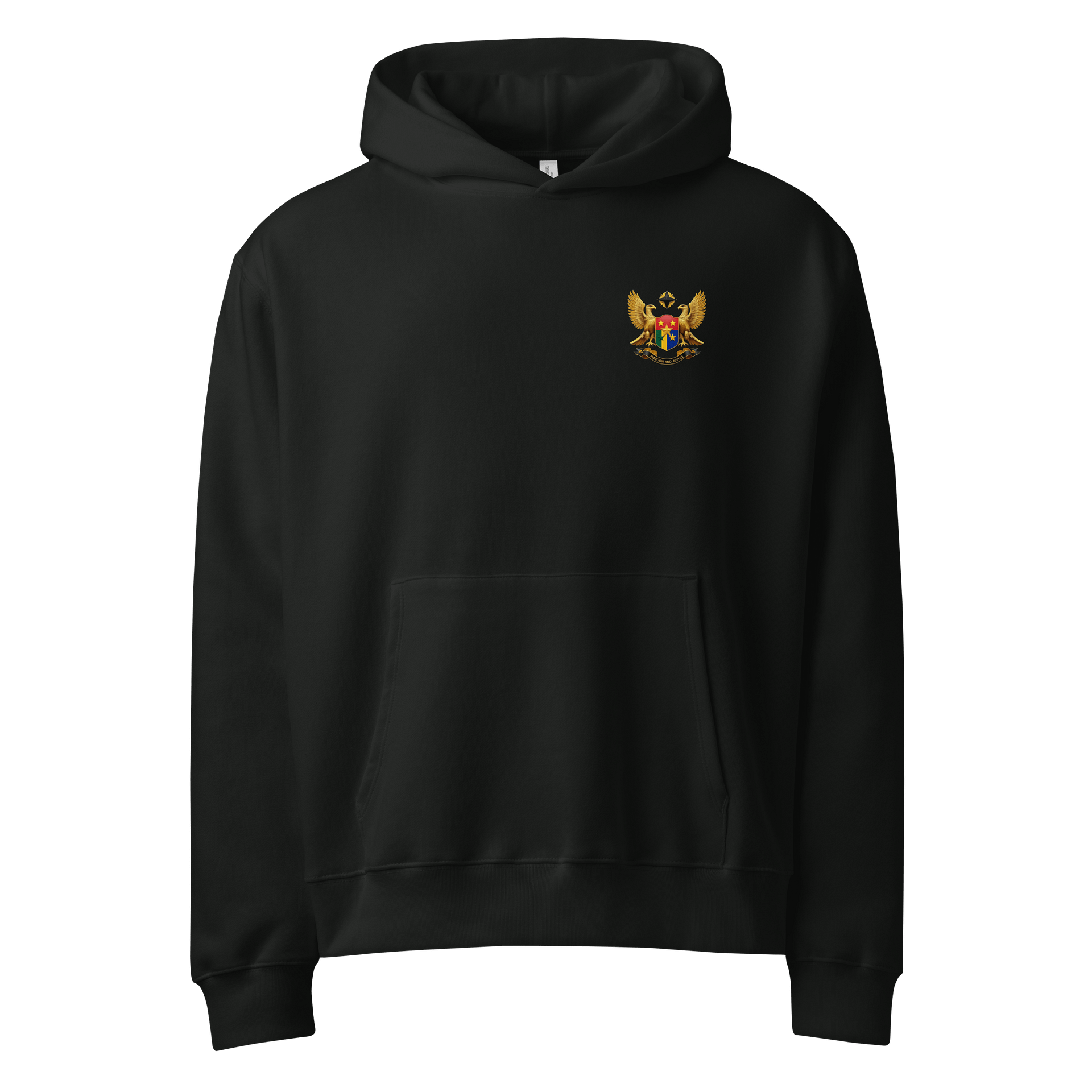 Freedom and Justice Emblem Oversized Hoodie product image (1)