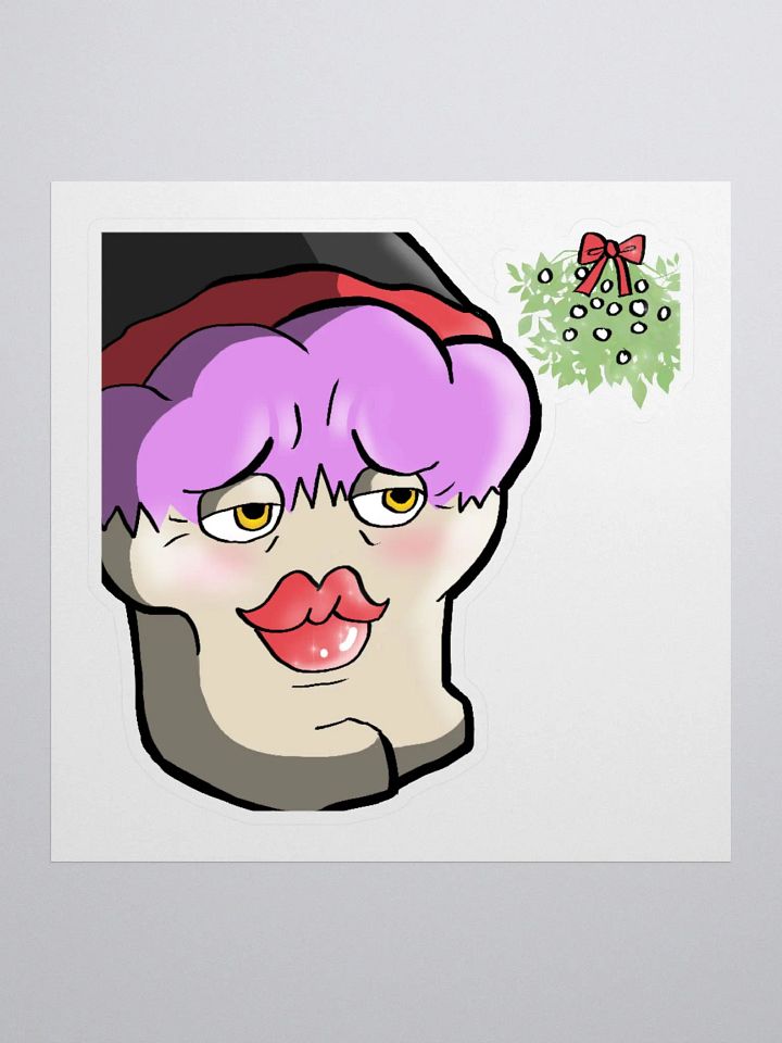 Plum Handsome Sticker product image (1)