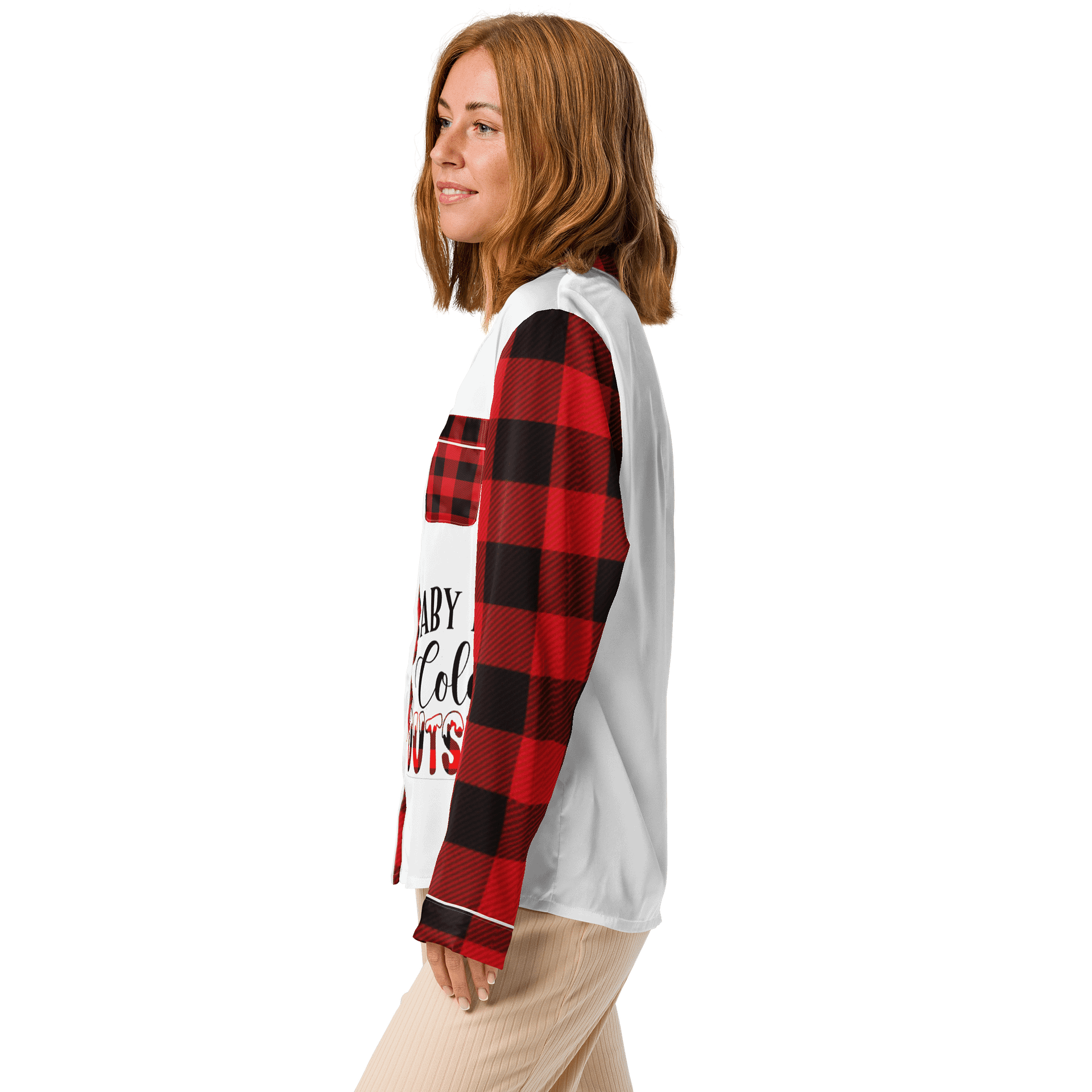 Baby It's Cold Outside Pajama Top product image (4)
