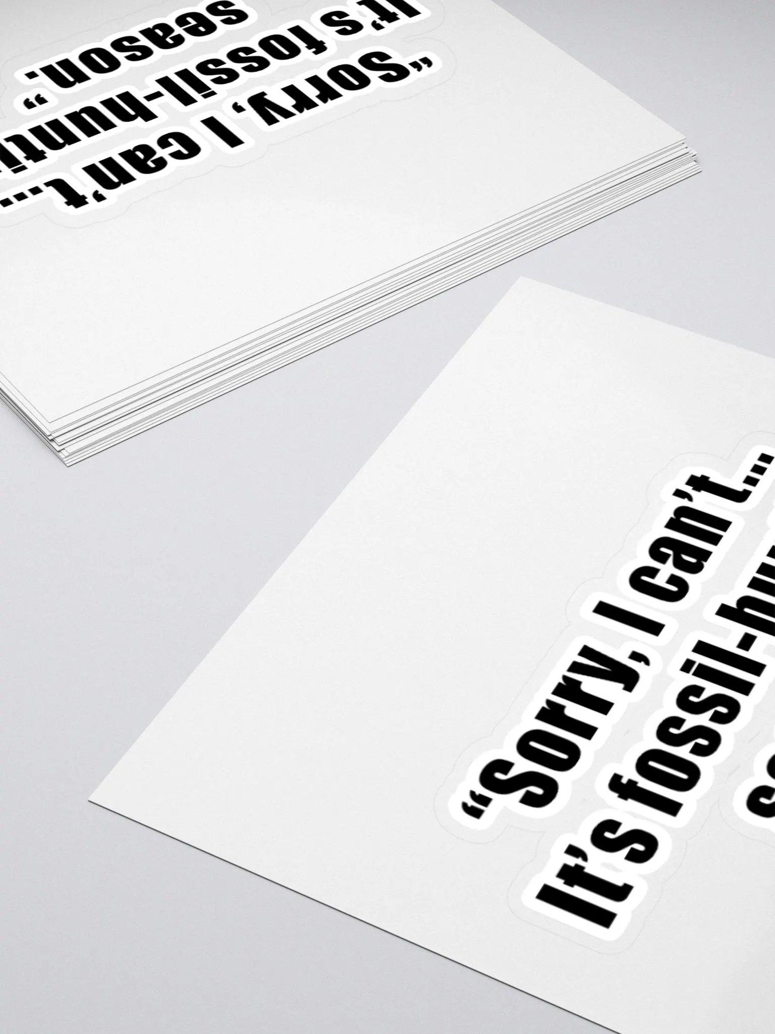 Fossil Hunting Season Sticker product image (4)