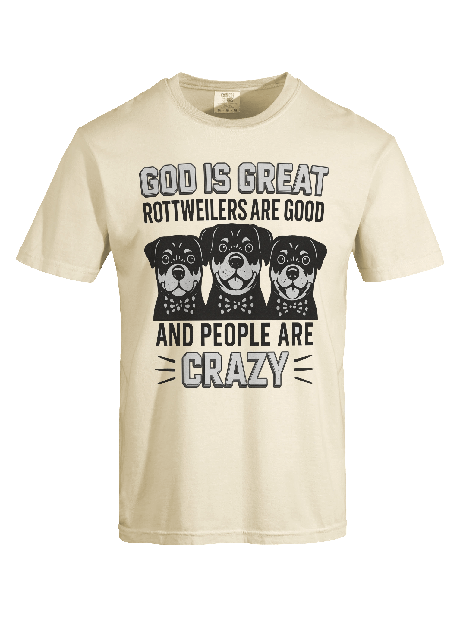 God is Great Rottweilers Are Good T-Shirt product image (25)