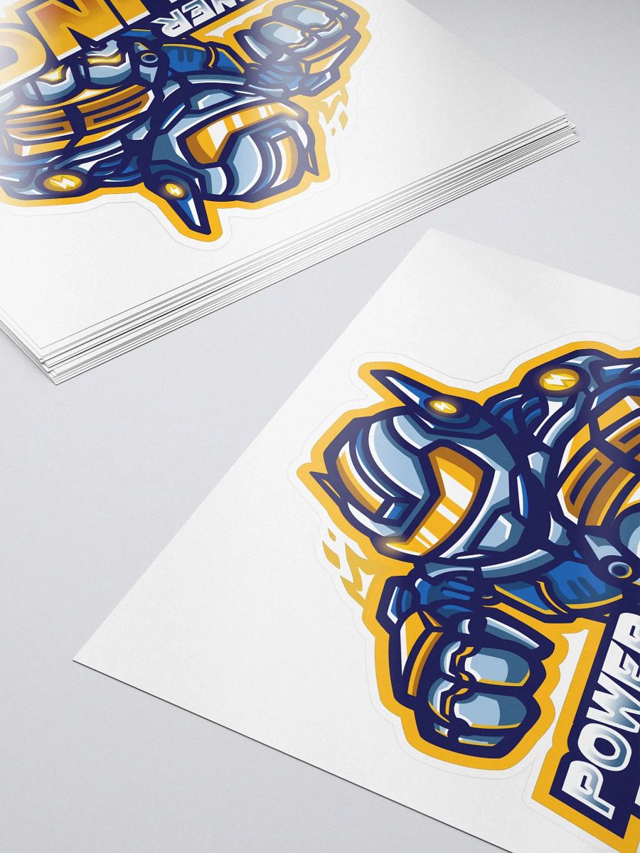 PunchBot W/ Logo Sticker product image (5)