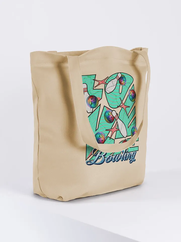 Love Me Bowling Strike Tote Bag product image (4)