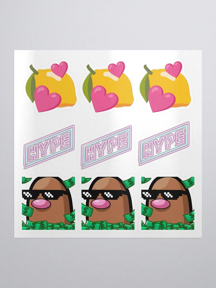 WolfLemon Variety Sticker Pack product image (1)