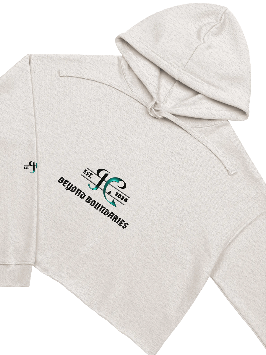 Beyond Boundaries, Sleek Fusion I&C Logo Crop Hoodie product image (4)