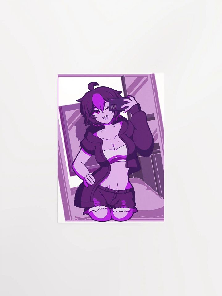 Michael Ael Genderbend Monochrome Poster (MonolithTK) product image (1)