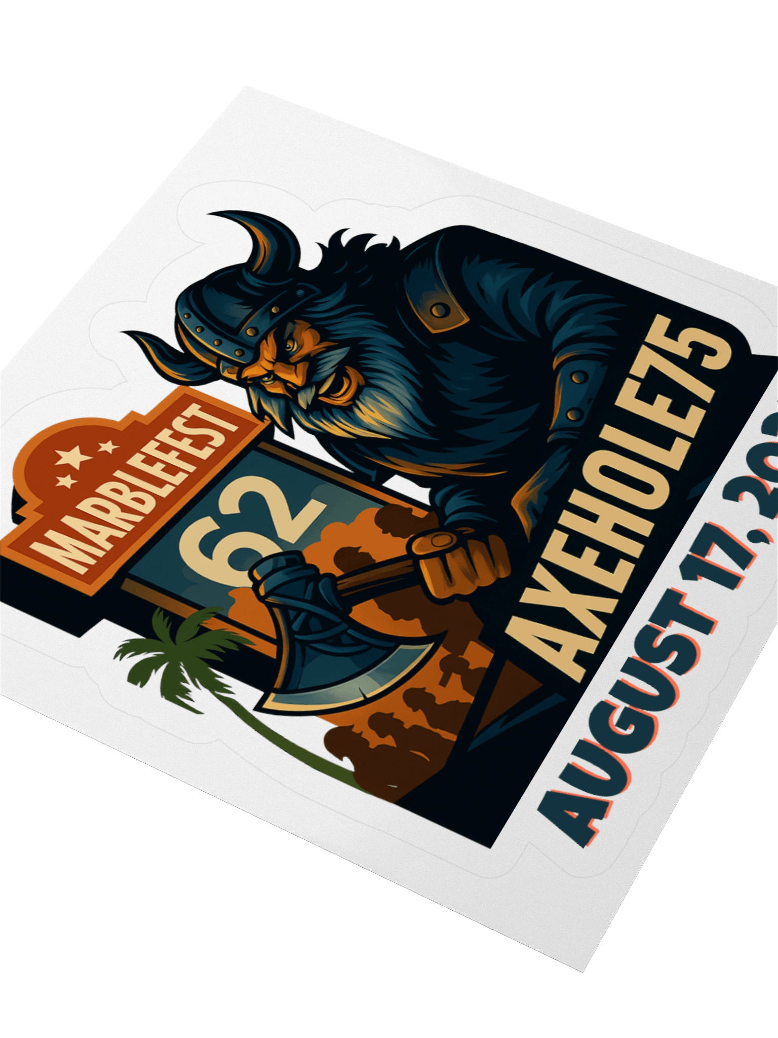 Marblefest62 Axeh0le75 Stickers product image (4)