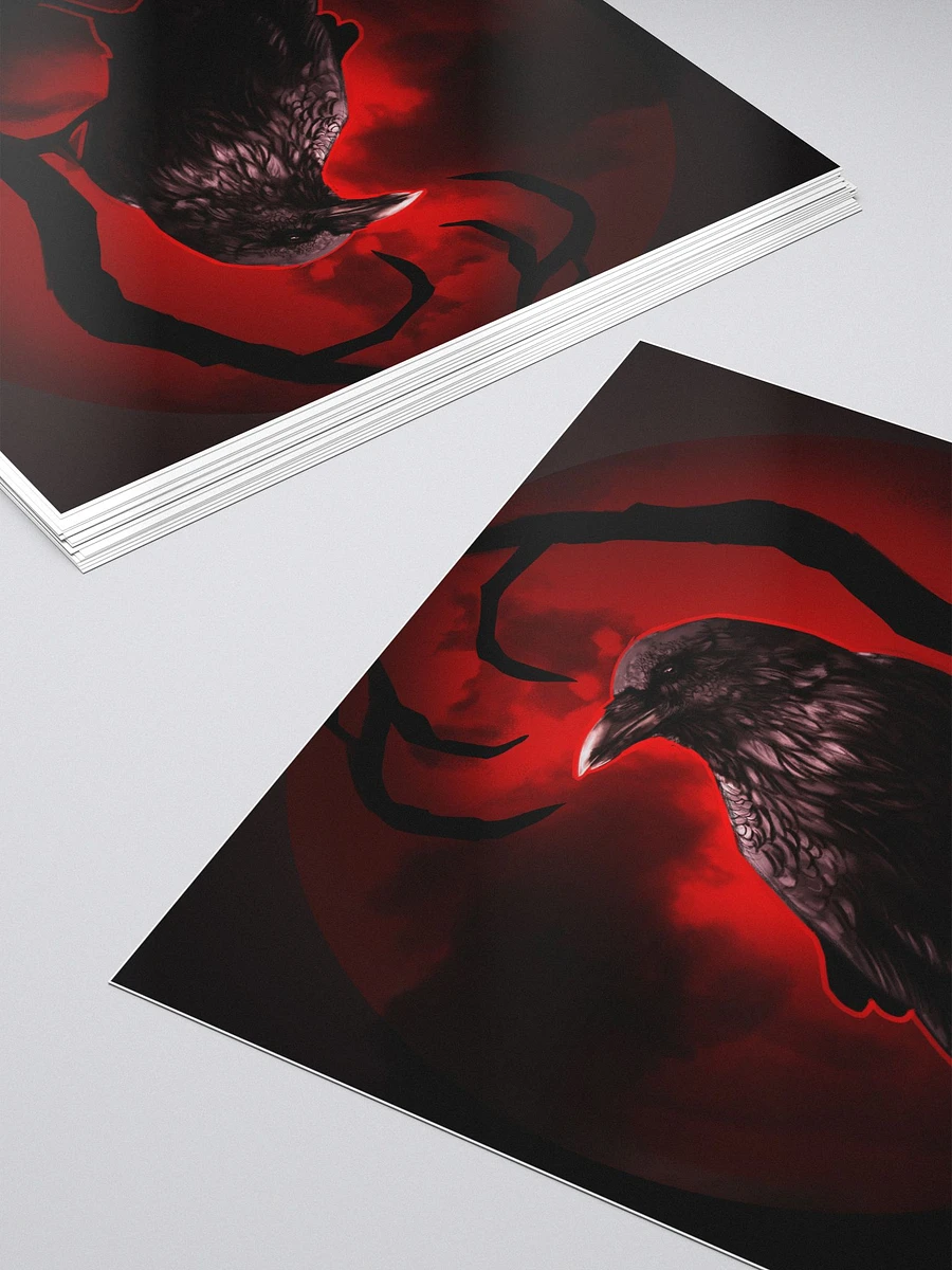 Blood Moon Raven's Night Sticker product image (5)