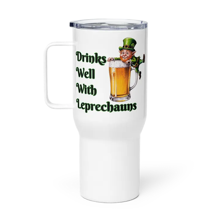 Leprechaun Travel Mug: Drinks Well With Leprechauns product image (1)
