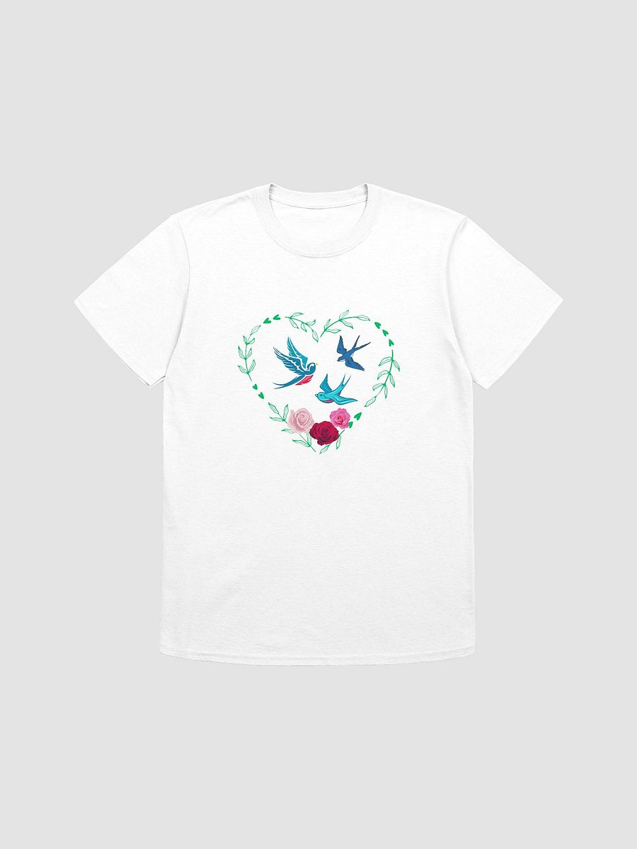 3 Birds & 3 Roses Unisex T-shirt product image (2)
