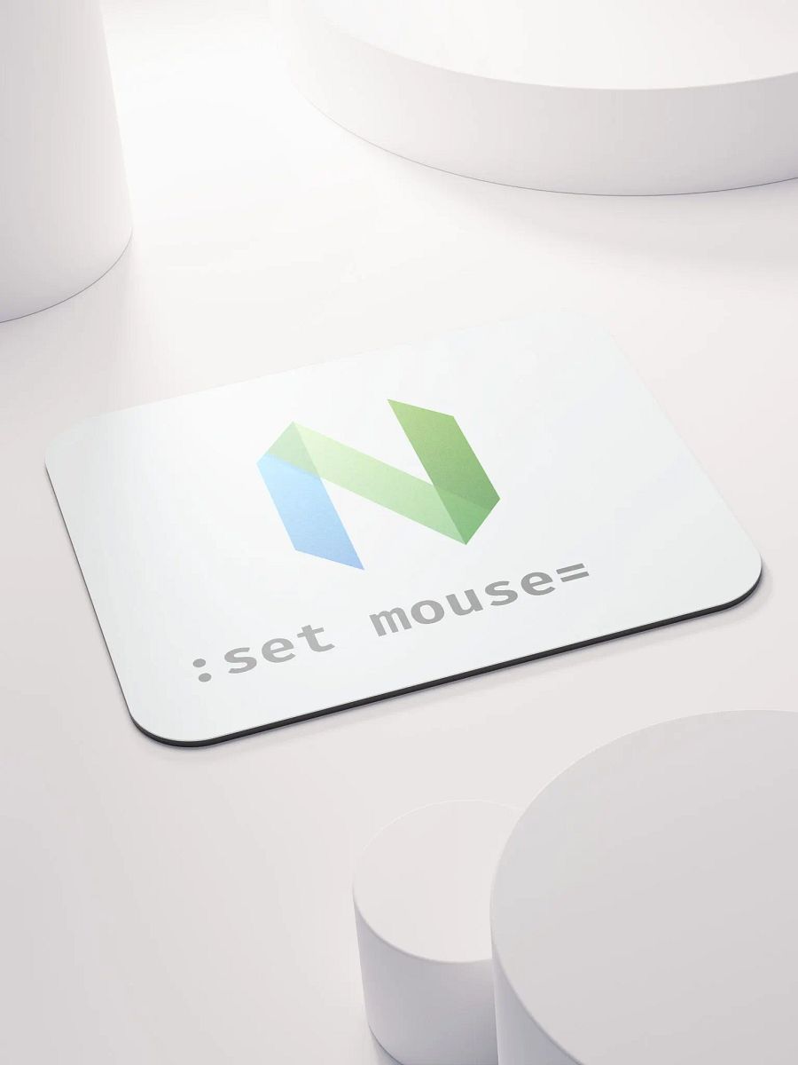 Neovim Mouse Pad (light) product image (4)