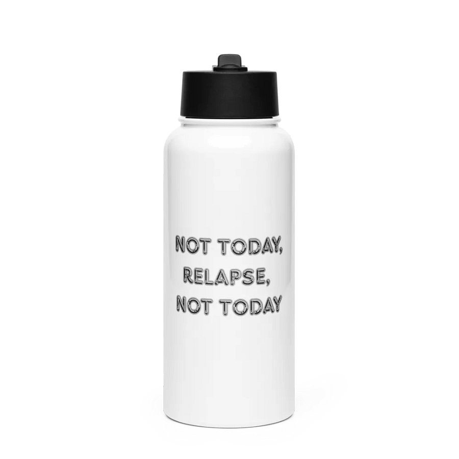 'Not Today" Stainless Steel Water Bottle product image (1)