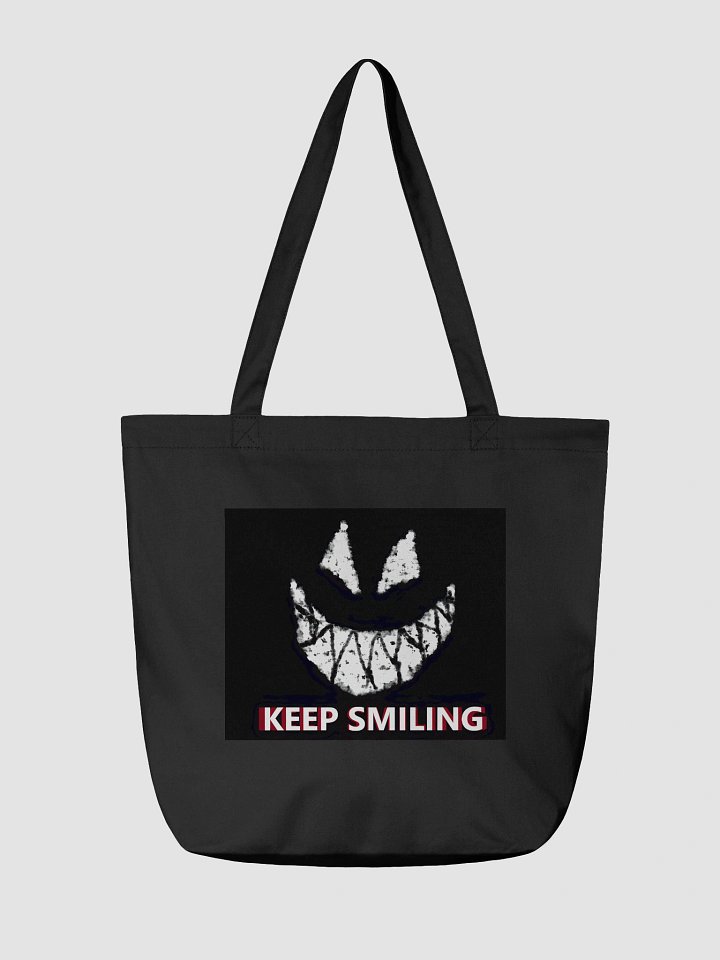Sinister Smiley Eco Tote Bag product image (2)