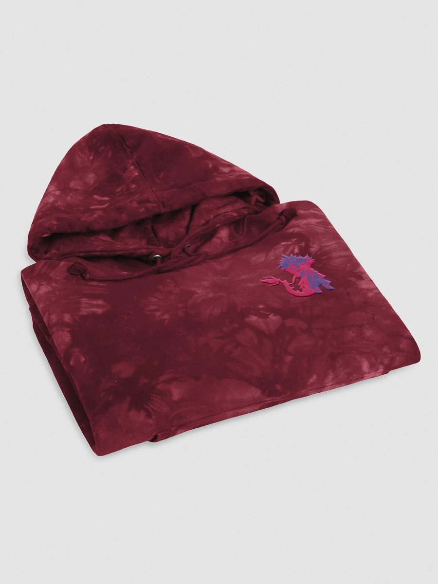 Red Crimson Evolved Champion Tie-Dye Hoodie product image (3)
