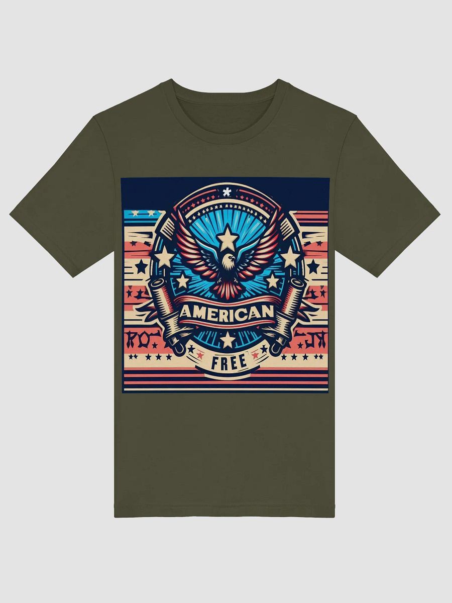 Patriotic Eagle Freedom Tee product image (5)