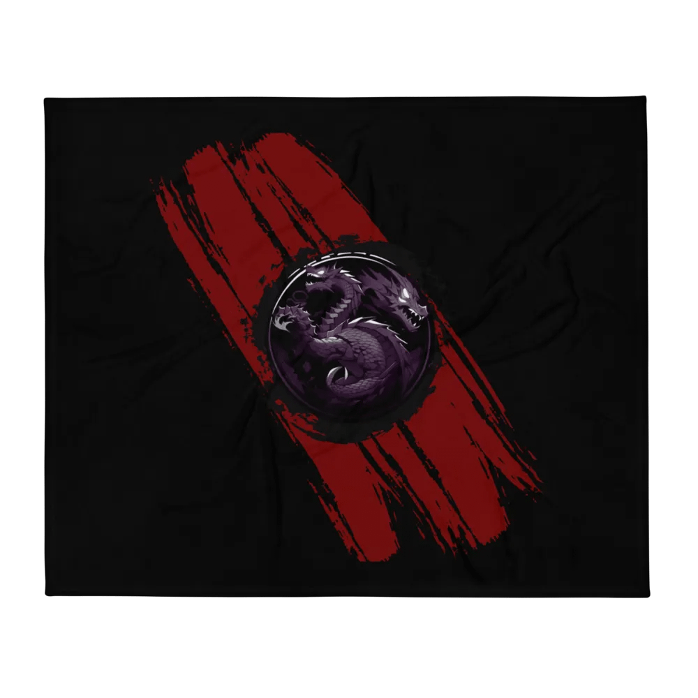 the blood scarred throw blanket product image (2)