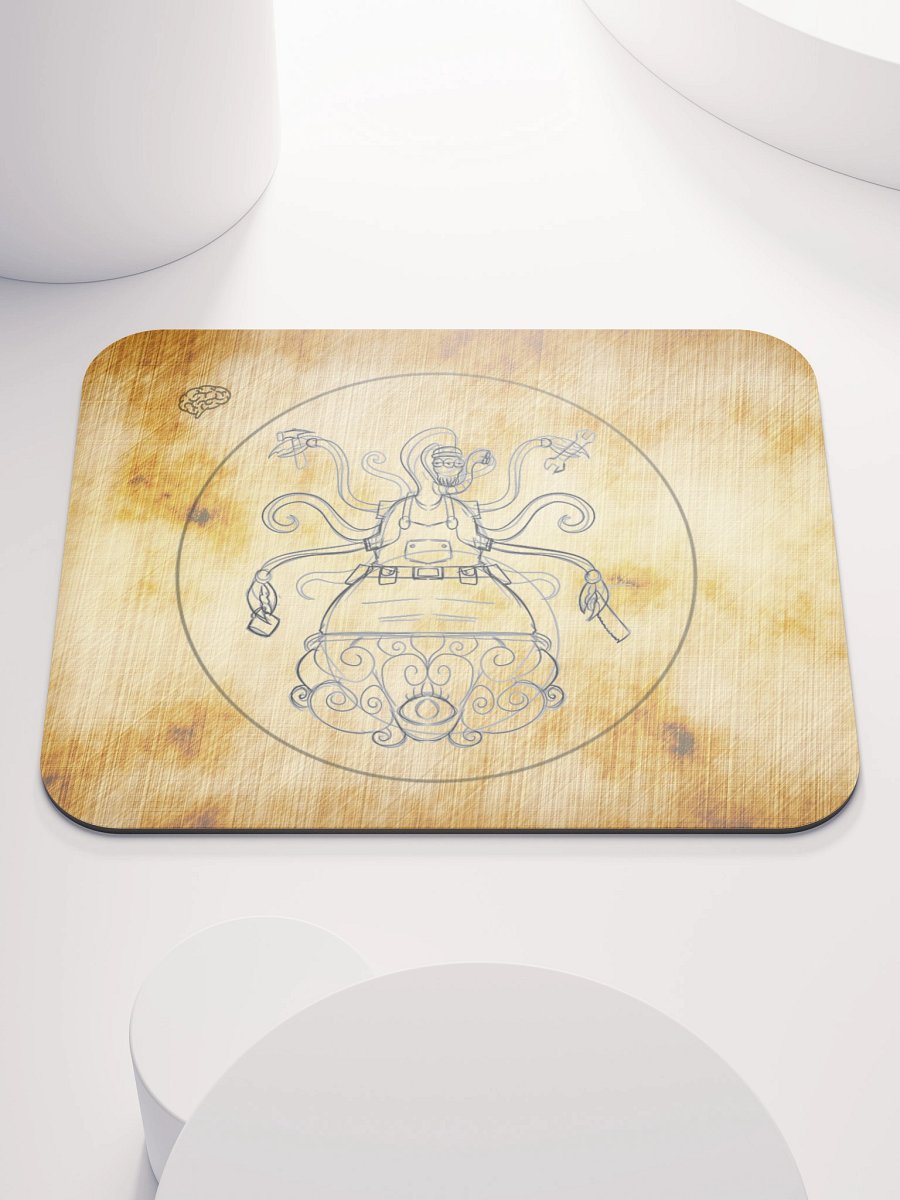 Vitruvian Steve Mouse Pad product image (1)