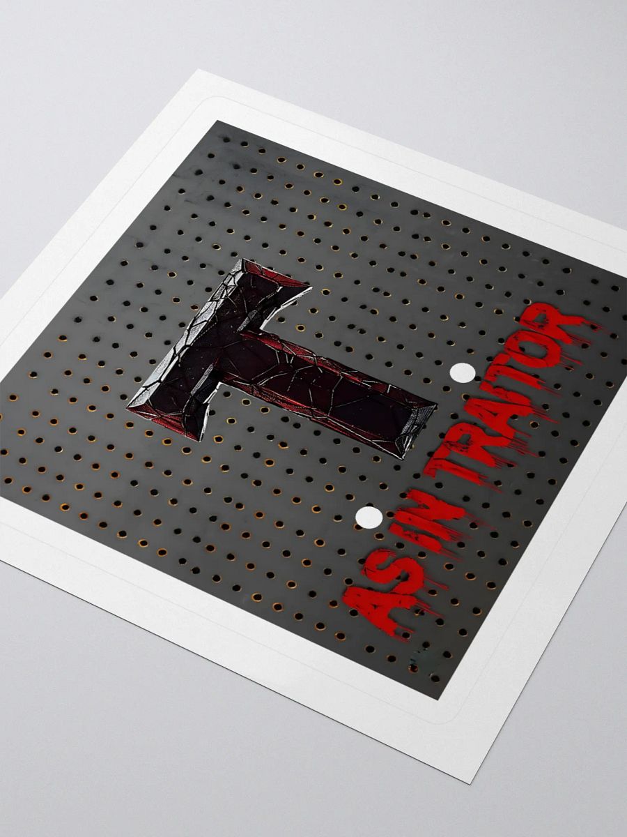 T as in traitor stickers product image (7)