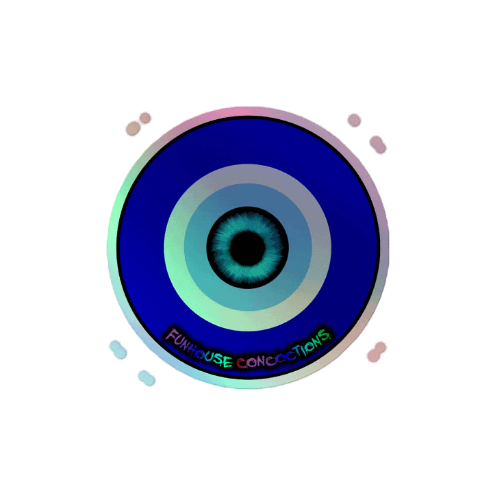 HER Evil Eye Holo Sticker product image (2)