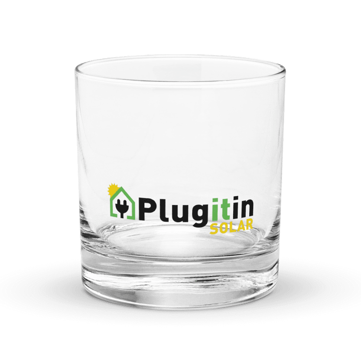 Plug It In Solar High-Quality Rocks Glass product image (1)