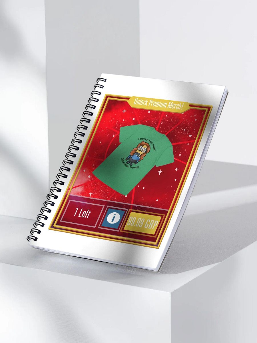 Premium Unlock Spiral Notebook product image (3)