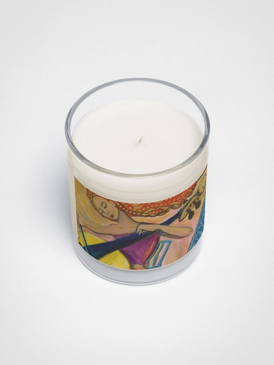 Unscented Soy Wax Candle with Original Tania Elizabeth Artwork product image (3)