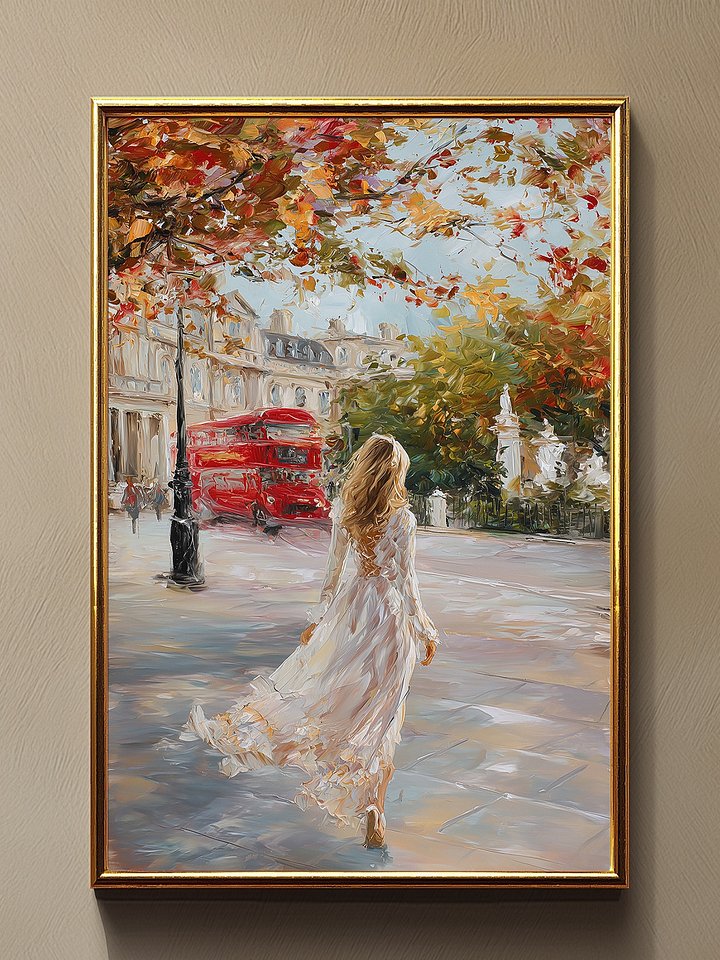 London Date Art Print product image (1)