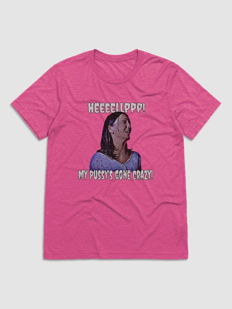 Help! my pussy's gone crazy! Bella+Canvas Triblend Short Sleeve T-Shirt product image (1)