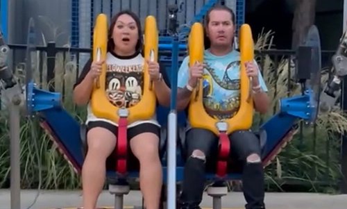 We did a thing. Video coming soon. #cedarpoint #slingshot #drokoadventures