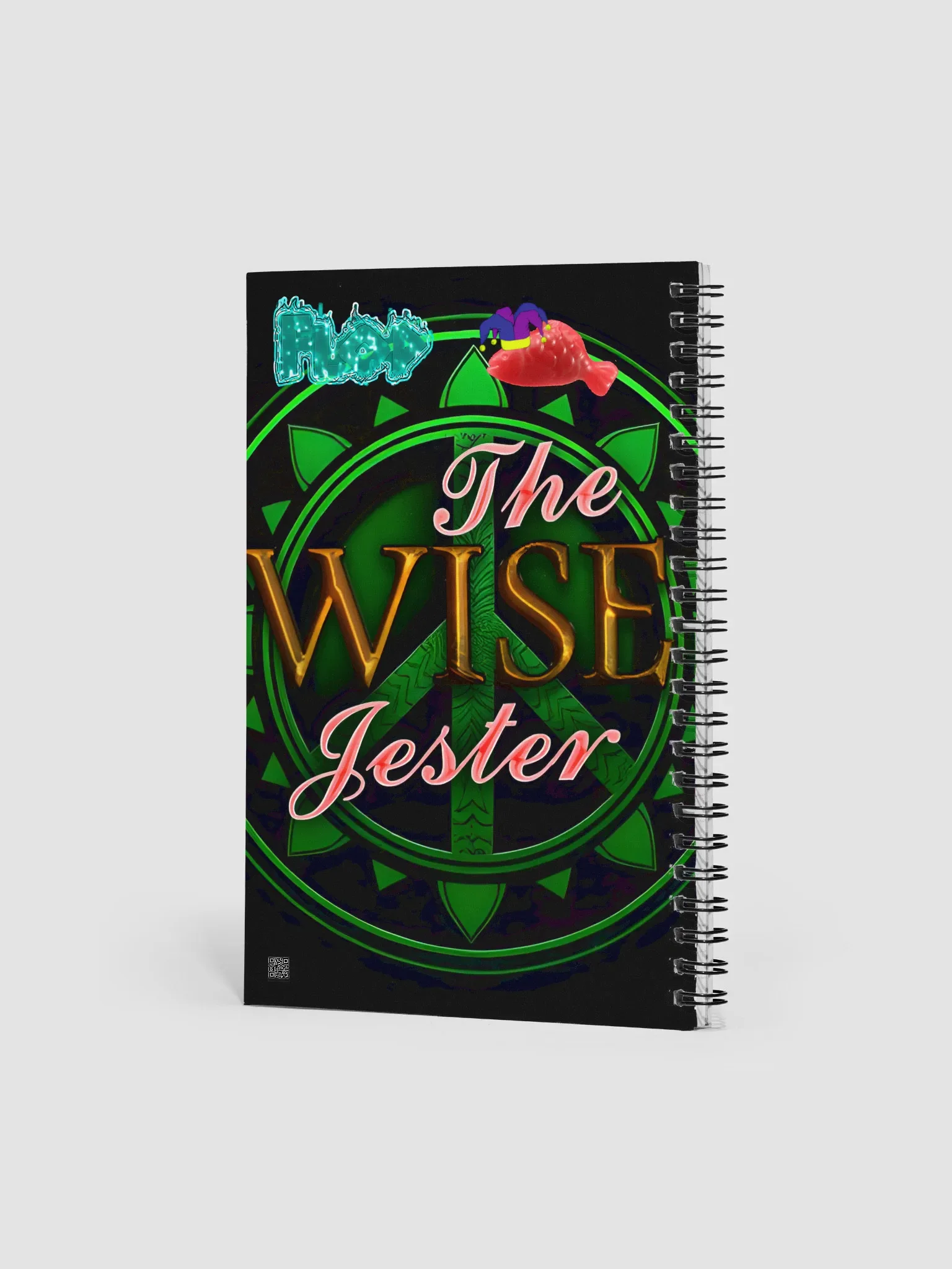 The Wise Jester Spiral Notebook product image (2)