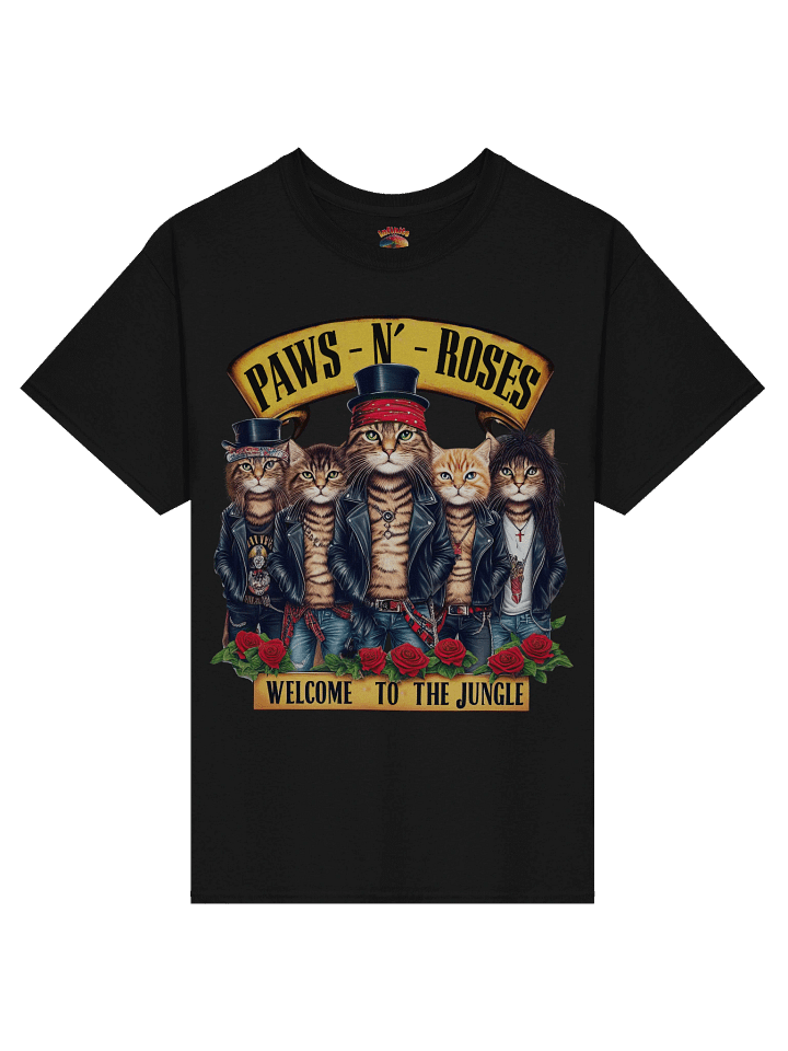 PAWS N' ROSES T-SHIRT product image (1)