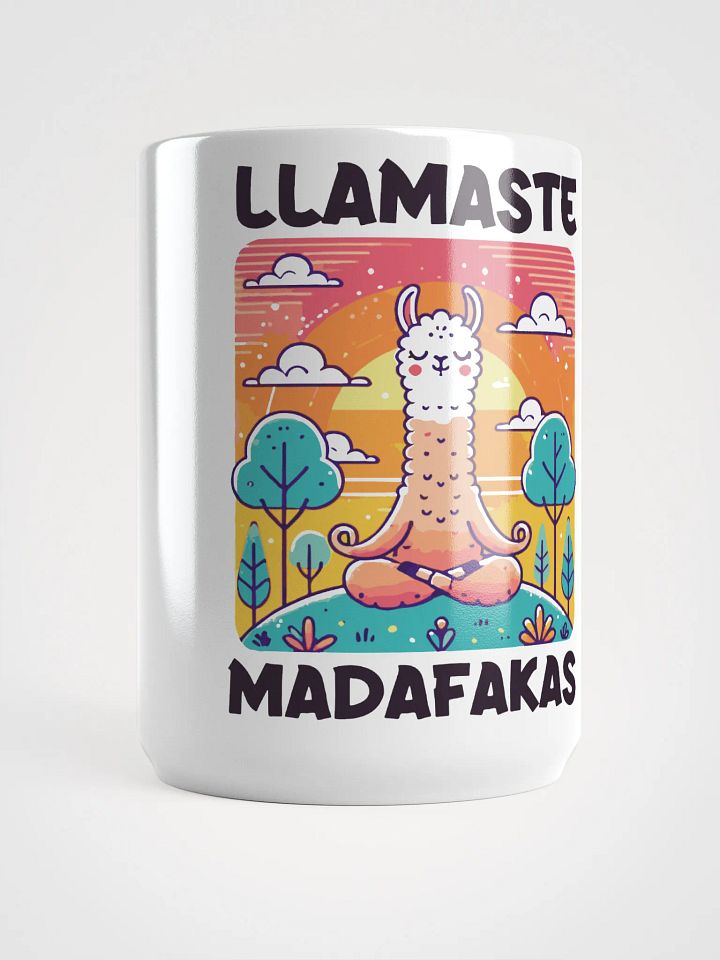LLAMASTE - Tranquil Llama Yoga Mug product image (1)