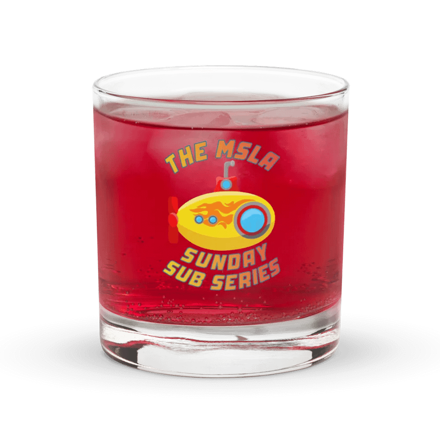 MSLA Sunday Sub Series Rocks Glass product image (3)