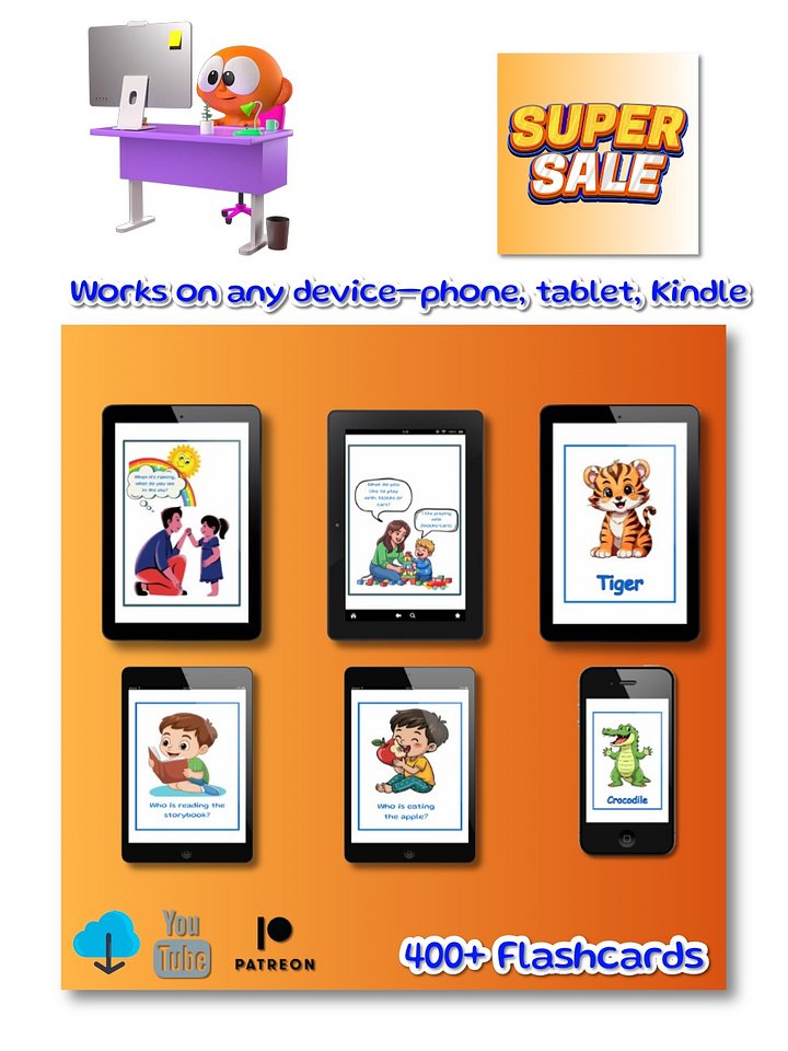 Digital Flashcards Bundle product image (1)