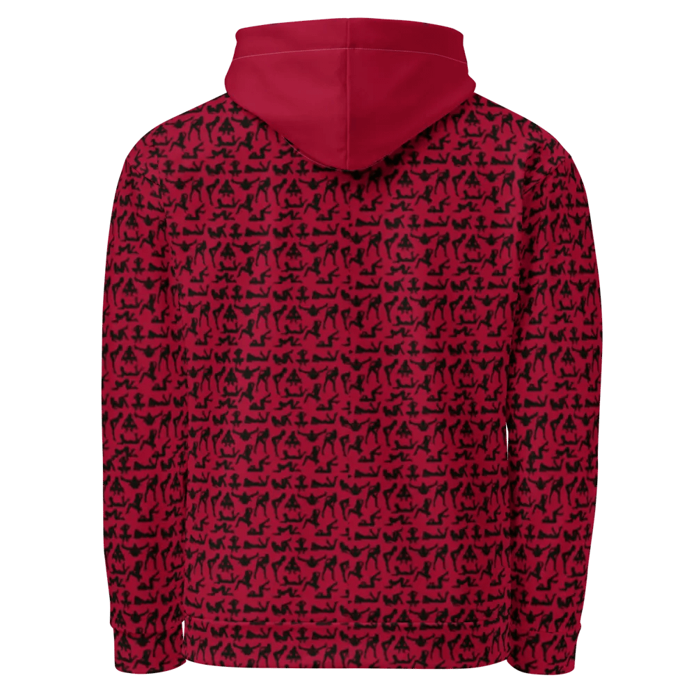 Sexy Ladies Silhouettes - Carmine | Unisex Hoodie product image (3)