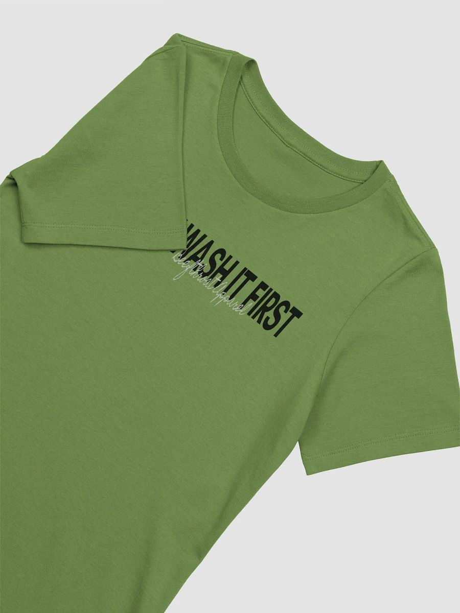 Squeaky Clean Sass: Ok, But Wash It First Women’s Tee product image (1)