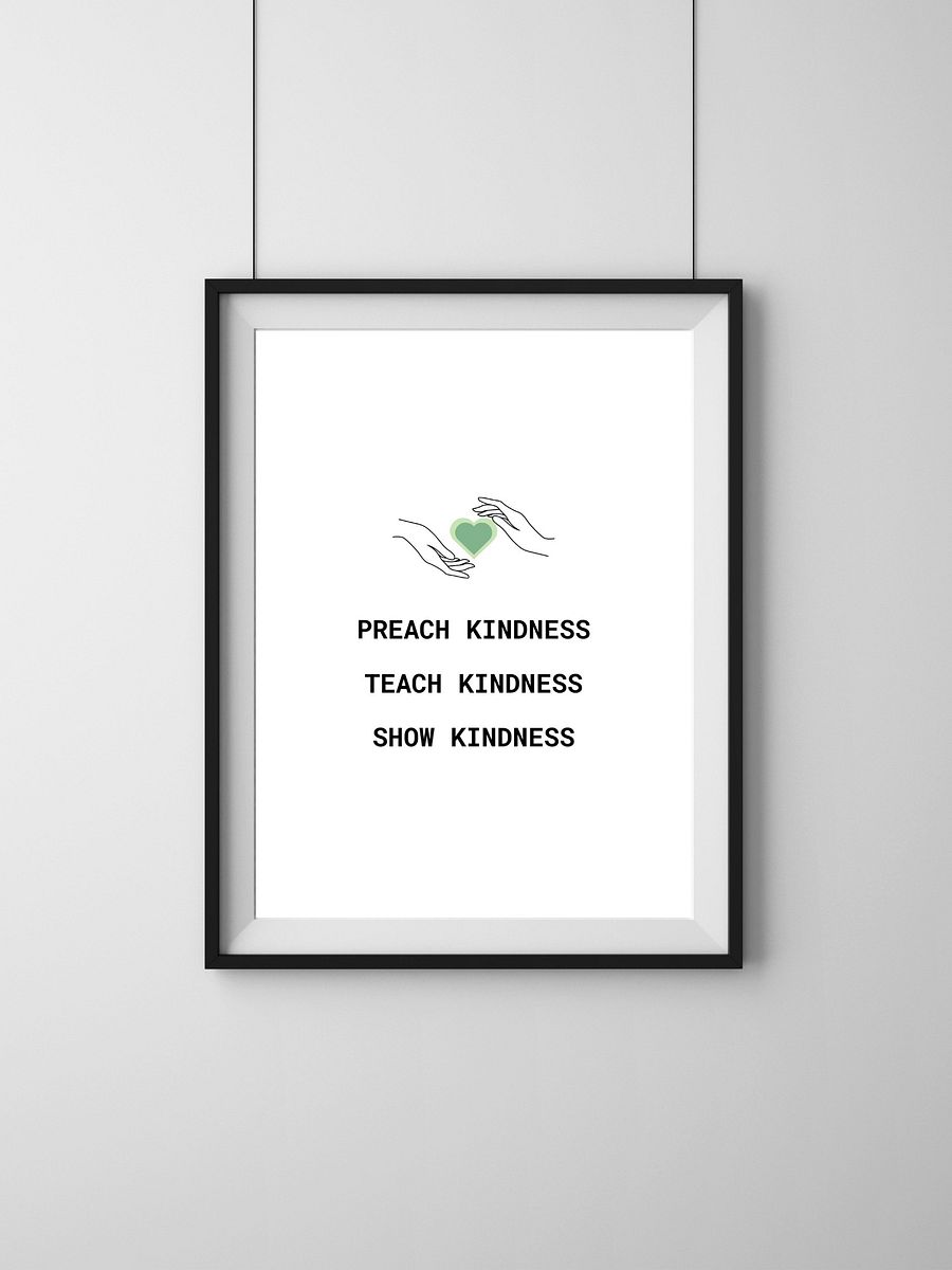 Kindness Printable Wall Art product image (1)