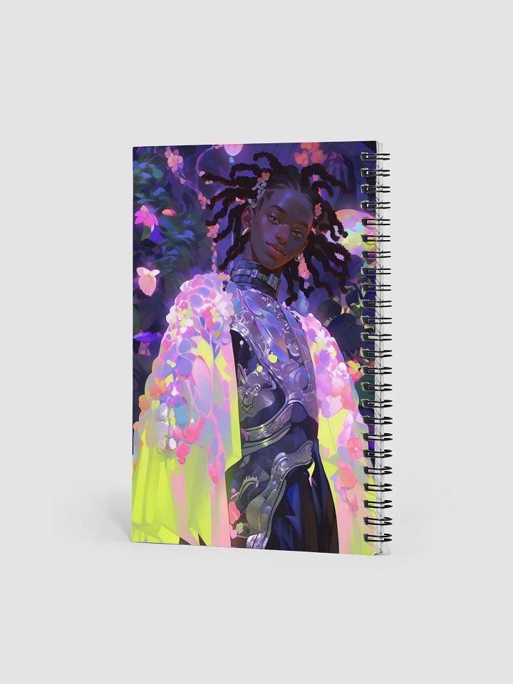 Floral Armor Fantasy Notebook product image (2)