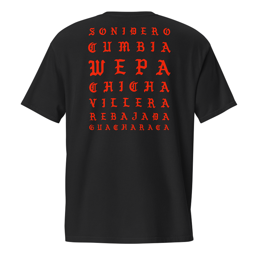 SONIDERO POCKET TEE | GENRES | BLK product image (2)