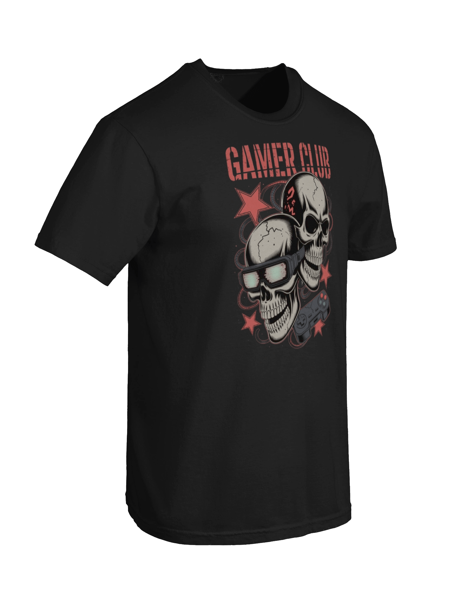 Gamer Club Skulls 3D T-Shirt product image (22)