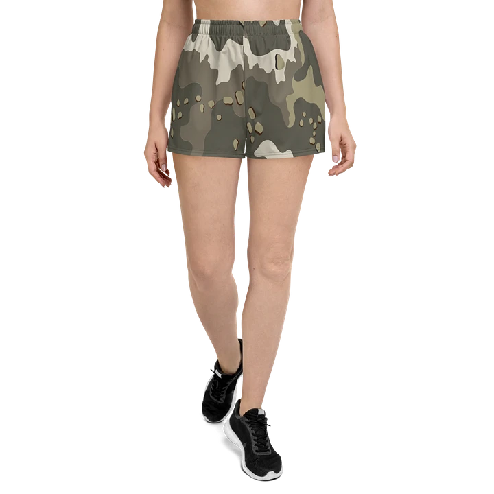 Stealth Mode Camo Athletic Short Shorts product image (2)