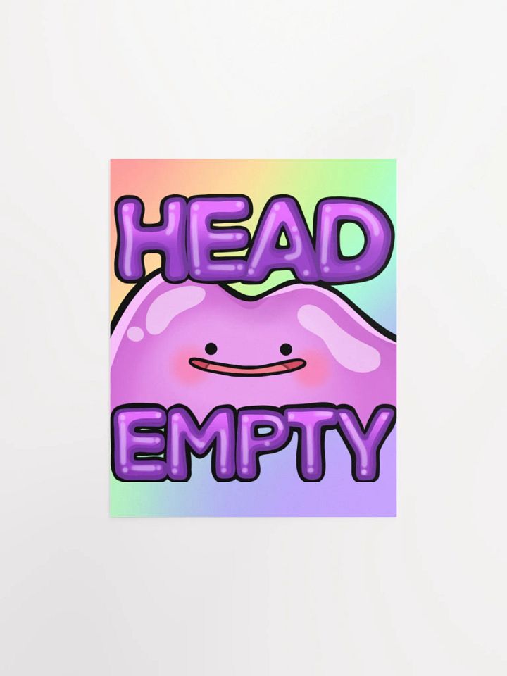head empty poster product image (1)