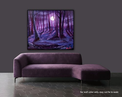 Step by Step Misty Night Landscape Painting #acrylicpainting #paintingtechniques #artforbeginners 

Discover the enchanting b...