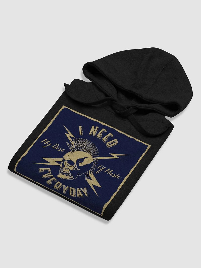 Daily Dose of Music Skull Hoodie