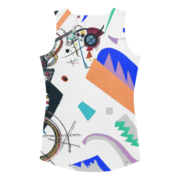 Abstract Lithographic Pattern Design Tank Top - V1 product image (2)